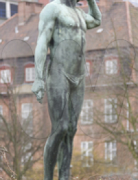J. P. Müller 1905. Rasmus Bøgebjerg (1859-1921) - Københavns Roklub samt Nykøbing Falster, Müllers fødeby.