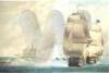 Den engelske flåde beskyder Kronborg
